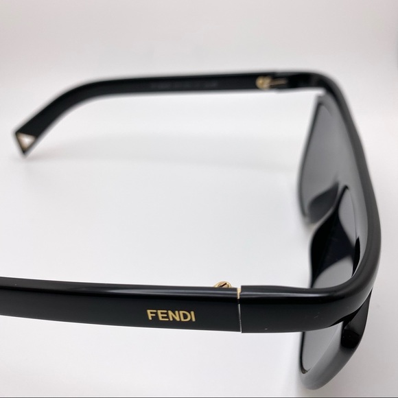 NWT FENDI Model FF0384/S in Black. - Picture 5 of 11